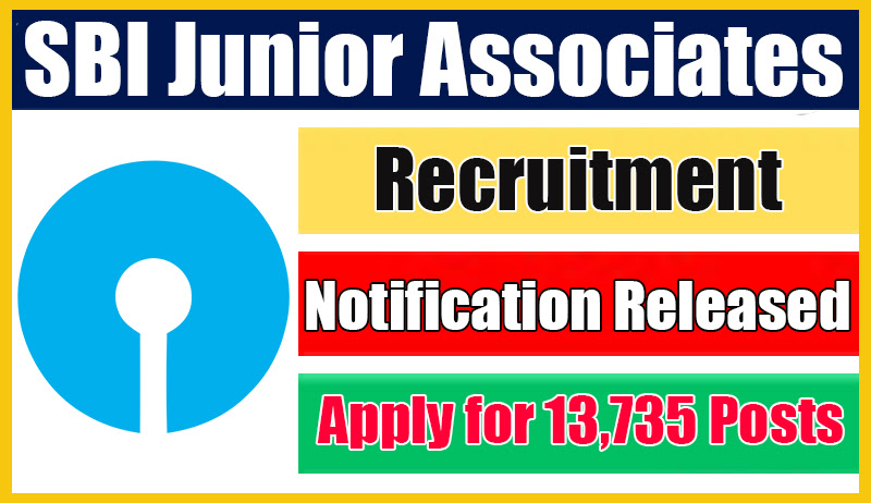 SBI Junior Associates Recruitment