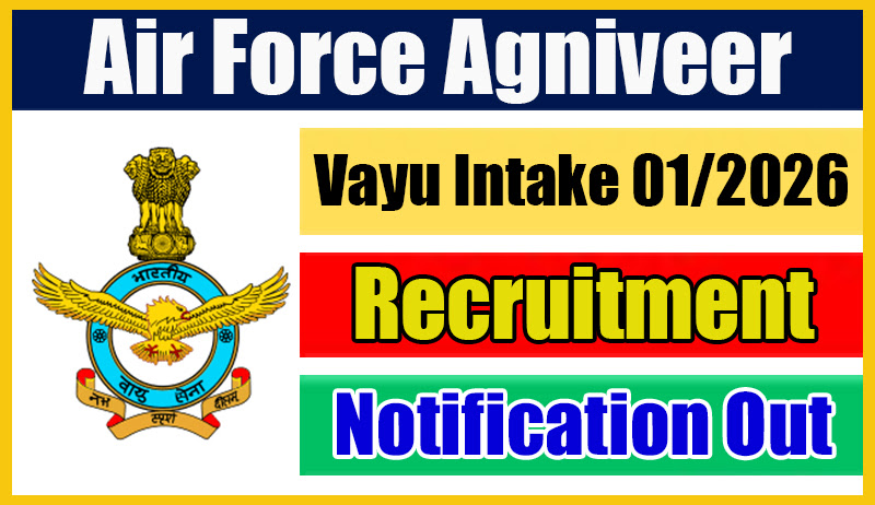 Air Force Agniveer Vayu Intake Recruitment